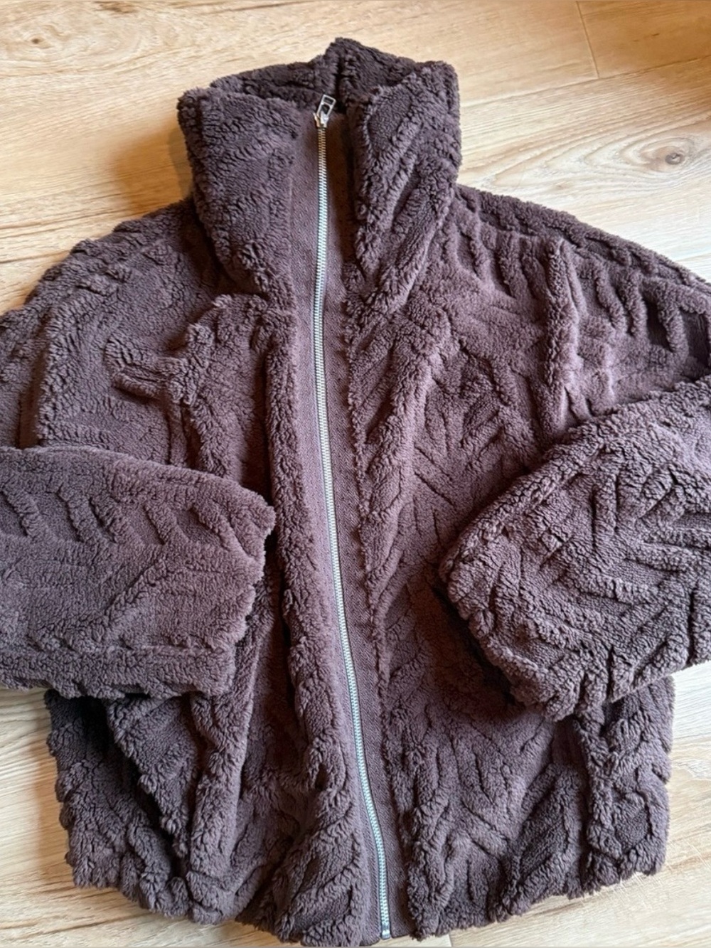 Anthropologie Pilcro Chocolate Brown Jacket NWOT size Medium
